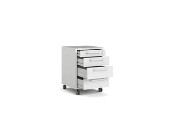 Astric Natbord 48,2 cm - Hvid - Møbler - Borde - Aflastningsbord - Sengebord