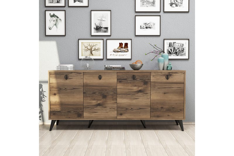 Athodna Konsolbord 180 cm - Mørkebrun - Entrébord - Konsolbord & sidebord