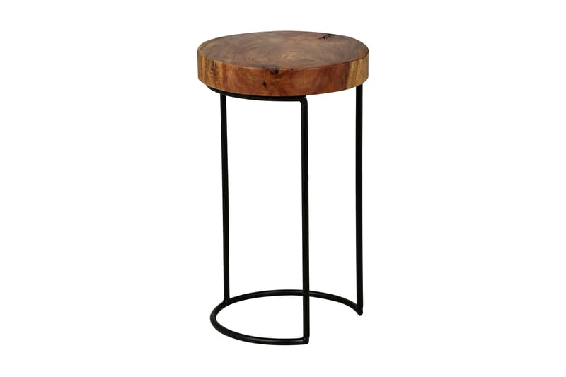Angiv sidebord 28 cm - Træ / natur - Lampebord - Bakkebord & små borde