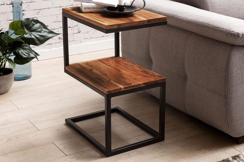 Aranza sidebord 45 cm - Træ / natur - Møbler - Borde - Aflastningsbord - Bakkebord & små borde