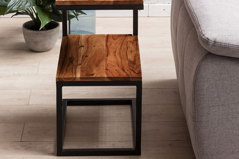 Aranza sidebord 45 cm - Træ / natur - Lampebord - Bakkebord & små borde