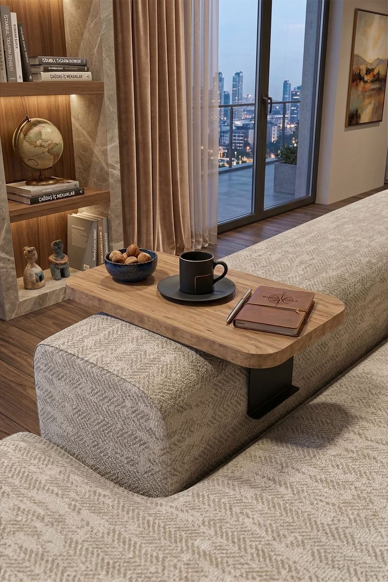 Armrest Table Homitis - Møbler - Borde - Aflastningsbord - Bakkebord & små borde