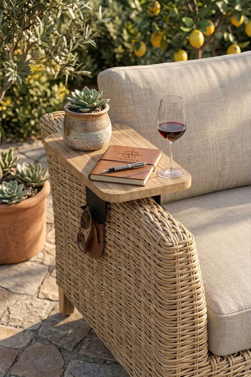 Armrest Table Homitis - Møbler - Borde - Aflastningsbord - Bakkebord & små borde