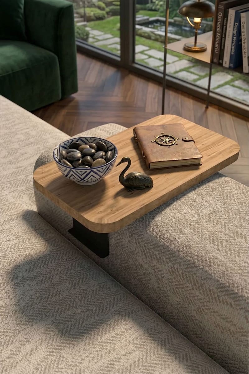Armrest Table Homitis - Møbler - Borde - Aflastningsbord - Bakkebord & små borde