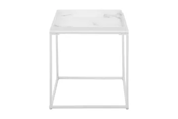 Burwick Sidebord 42 cm - Hvid - Møbler - Borde - Aflastningsbord - Bakkebord & små borde