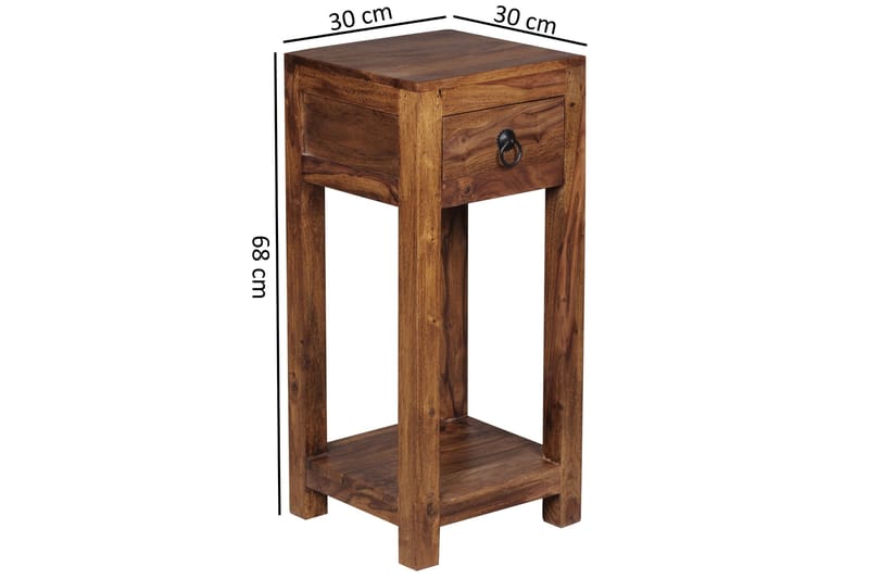 Charnetski sidebord 30 cm - Træ / natur - Møbler - Borde - Aflastningsbord - Bakkebord & små borde