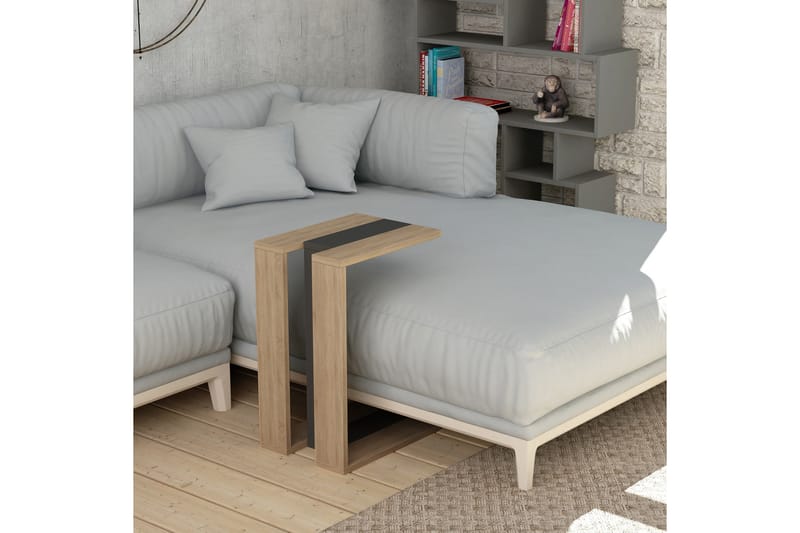 Decorta Sidebord - Egetræ / Mørkegrå - Møbler - Borde - Aflastningsbord - Bakkebord & små borde