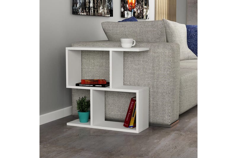 Decorta Sidebord - Hvid - Møbler - Borde - Aflastningsbord - Bakkebord & små borde