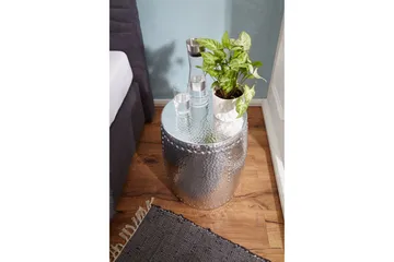 Delage Sidebord 42 cm - Sølv - Møbler - Borde - Aflastningsbord - Bakkebord & små borde