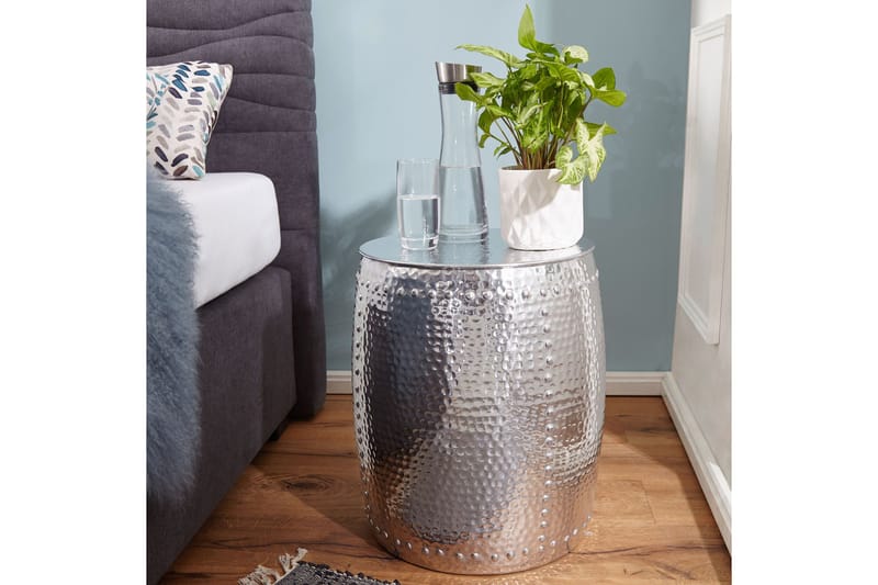 Delage Sidebord 42 cm, Sølv