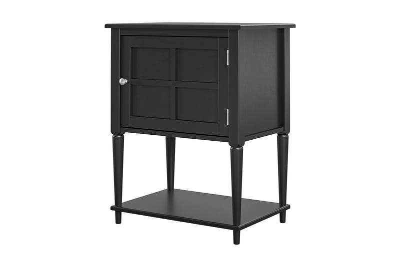 Fairmont Sidebord 56 cm Sort - Dorel Home - Møbler - Borde - Aflastningsbord - Bakkebord & små borde