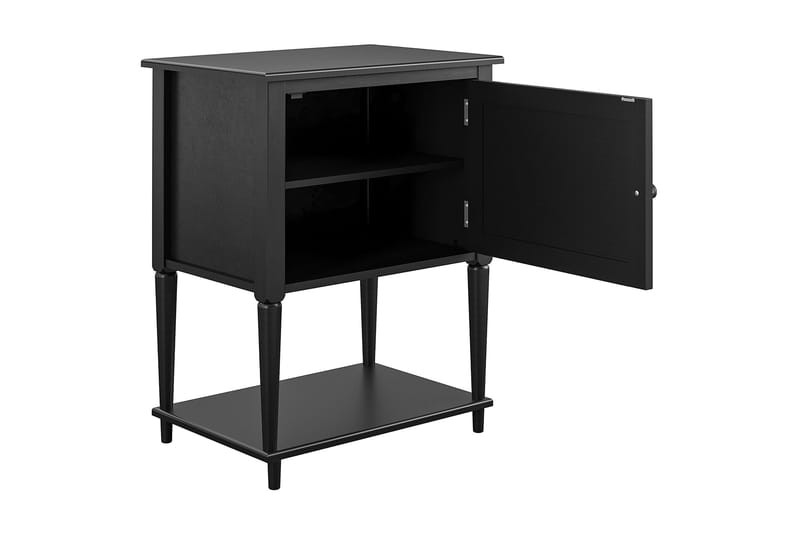 Fairmont Sidebord 56 cm Sort - Dorel Home - Møbler - Borde - Aflastningsbord - Bakkebord & små borde