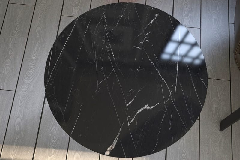 Falan sidebord 40 cm - Sort / hvid - Møbler - Borde - Aflastningsbord - Bakkebord & små borde