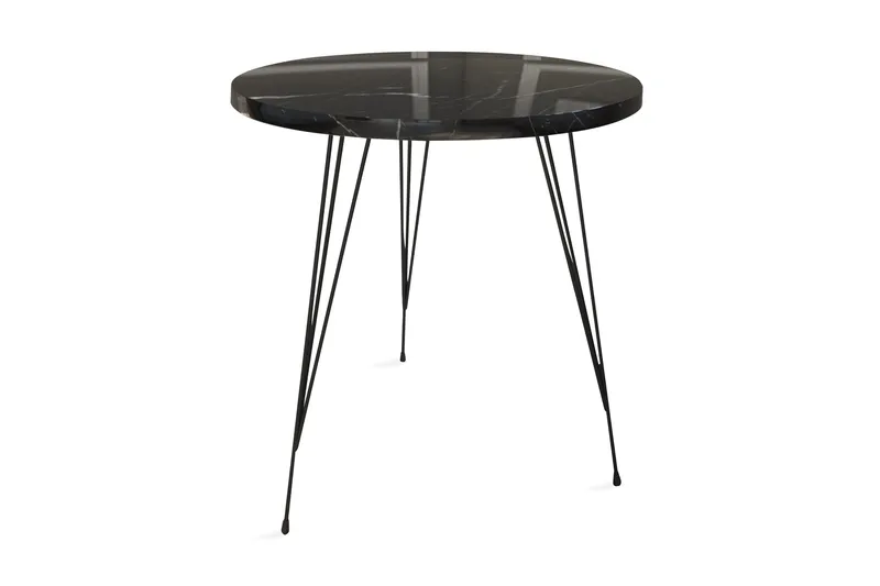 Falan sidebord 40 cm, Sort / hvid