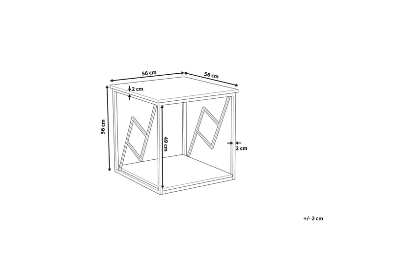 For sidebord 56 cm - Træ / natur - Møbler - Borde - Aflastningsbord - Bakkebord & små borde