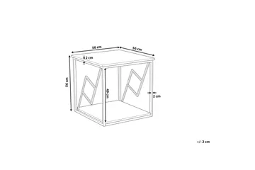 For sidebord 56 cm - Træ / natur - Møbler - Borde - Aflastningsbord - Bakkebord & små borde