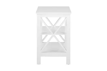 Foster sidebord 40 cm - Hvid - Møbler - Borde - Aflastningsbord - Bakkebord & små borde