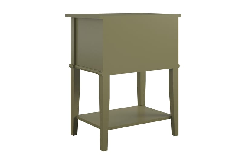 Franklin Sidobord 56x39 cm Olivgrön Olive green - Møbler - Borde - Aflastningsbord - Bakkebord & små borde