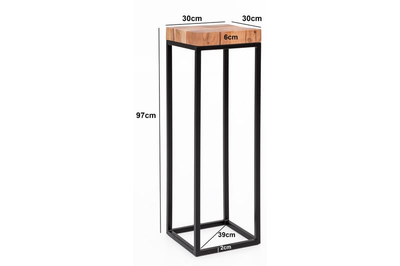 Gatmaitan Sidebord 30 cm - Træ / natur - Møbler - Borde - Aflastningsbord - Bakkebord & små borde