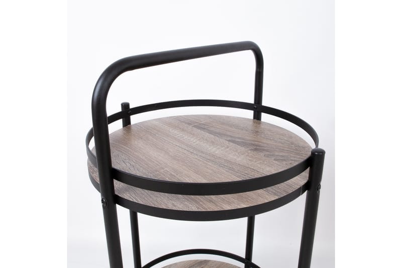 Genua Serveringsbord 52x52x79 cm Guld - Møbler - Borde - Aflastningsbord - Bakkebord & små borde