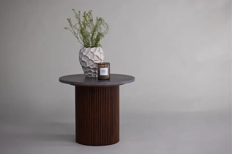 Härön Siddebord 52 cm - Brun - Møbler - Borde - Aflastningsbord - Bakkebord & små borde