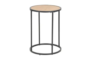 Hasslevik Sidebord - Sort/Brun - Møbler - Borde - Aflastningsbord - Bakkebord & små borde