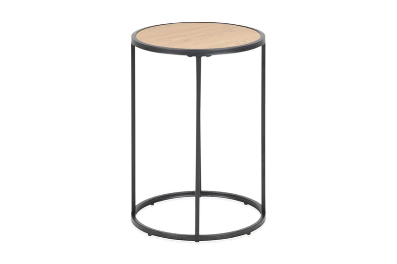 Hasslevik Sidebord - Sort/Brun - Møbler - Borde - Aflastningsbord - Bakkebord & små borde