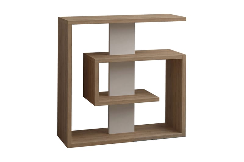 Homitis sidebord labyrint - Træ / hvid - Lampebord - Bakkebord & små borde