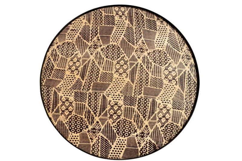 Kahori Bakbord 46x46 cm - Brun - Møbler - Borde - Aflastningsbord - Bakkebord & små borde