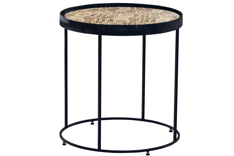 Kahori Bakbord 46x46 cm, Brun