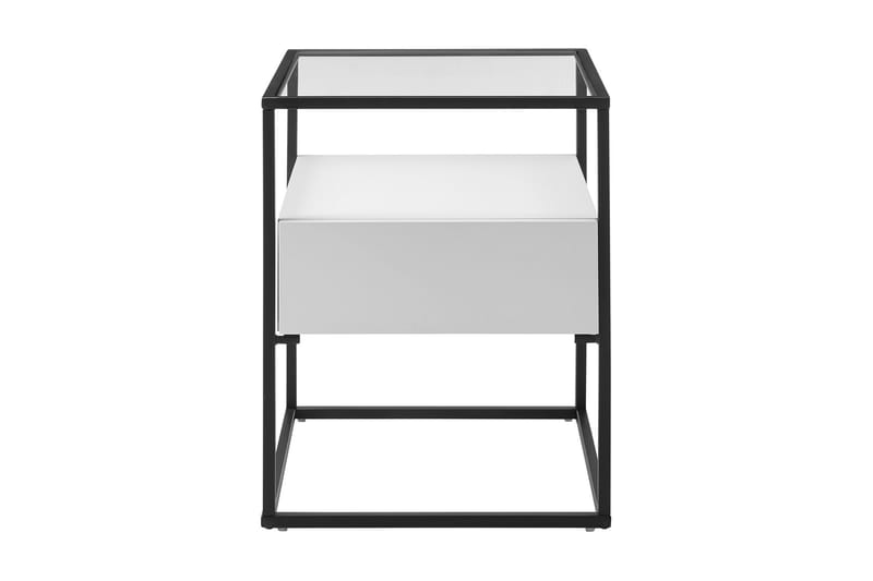 Karysma Sidebord 43 cm - Hvid - Lampebord - Bakkebord & små borde