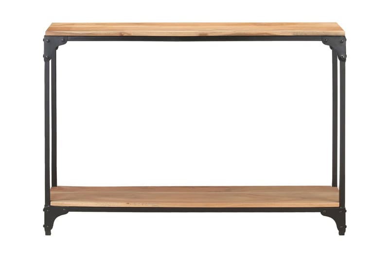 konsolbord 110x30x75 cm massivt akacietræ - Brun - Møbler - Borde - Aflastningsbord - Bakkebord & små borde
