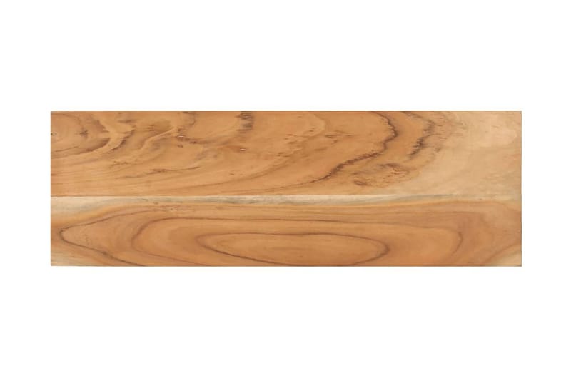 konsolbord 110x30x75 cm massivt akacietræ - Brun - Lampebord - Bakkebord & små borde