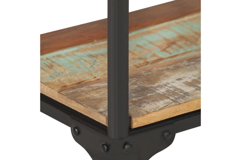 konsolbord 110x30x75 cm massivt genbrugstræ - Brun - Lampebord - Bakkebord & små borde