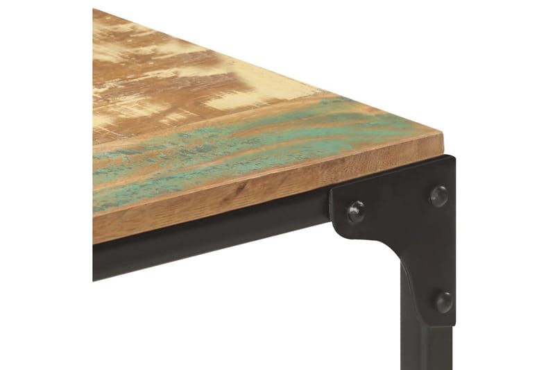 konsolbord 110x30x75 cm massivt genbrugstræ - Brun - Lampebord - Bakkebord & små borde