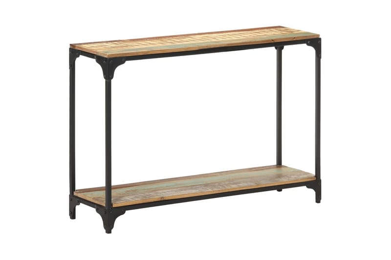 konsolbord 110x30x75 cm massivt genbrugstræ - Brun - Møbler - Borde - Aflastningsbord - Bakkebord & små borde
