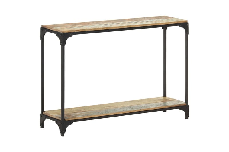 konsolbord 110x30x75 cm massivt genbrugstræ - Brun - Møbler - Borde - Aflastningsbord - Bakkebord & små borde