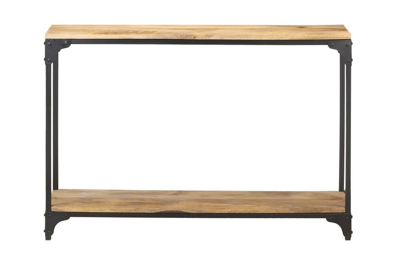 konsolbord 110x30x75 cm massivt mangotræ - Brun - Møbler - Borde - Aflastningsbord - Bakkebord & små borde