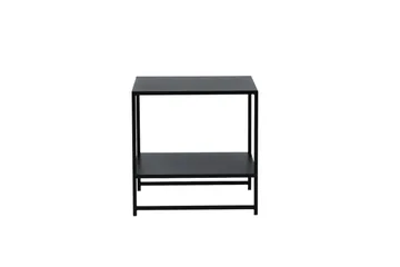 Kort sidebord med hylde - Sort - Møbler - Borde - Aflastningsbord - Bakkebord & små borde