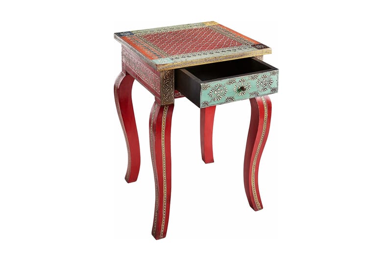 Lasarte spisebord 38 cm - rød - Lampebord - Bakkebord & små borde