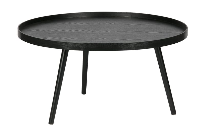 Macaria Sidebord XL 78 cm Rund - Sort - Møbler - Borde - Aflastningsbord - Bakkebord & små borde