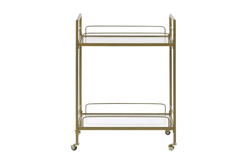 Mailen Serveringsvogn - Guld - Møbler - Borde - Aflastningsbord - Bakkebord & små borde