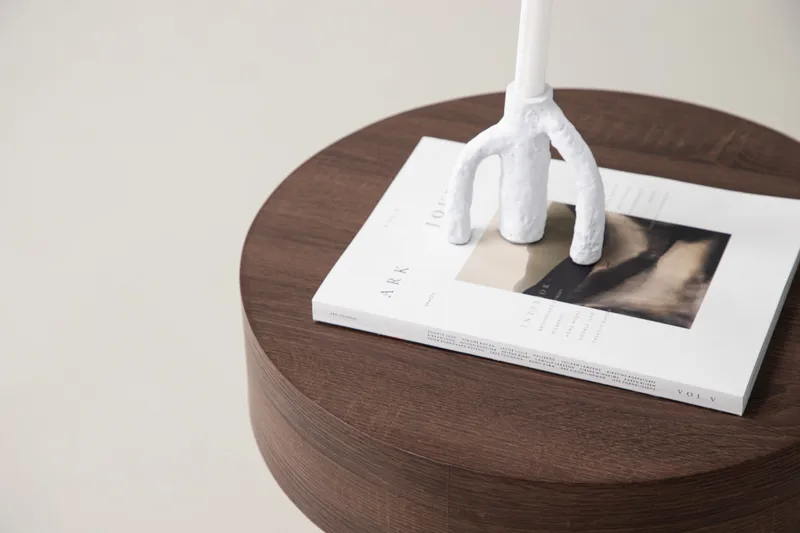 Malung Siddebord 50 cm - Brun - Møbler - Borde - Aflastningsbord - Bakkebord & små borde