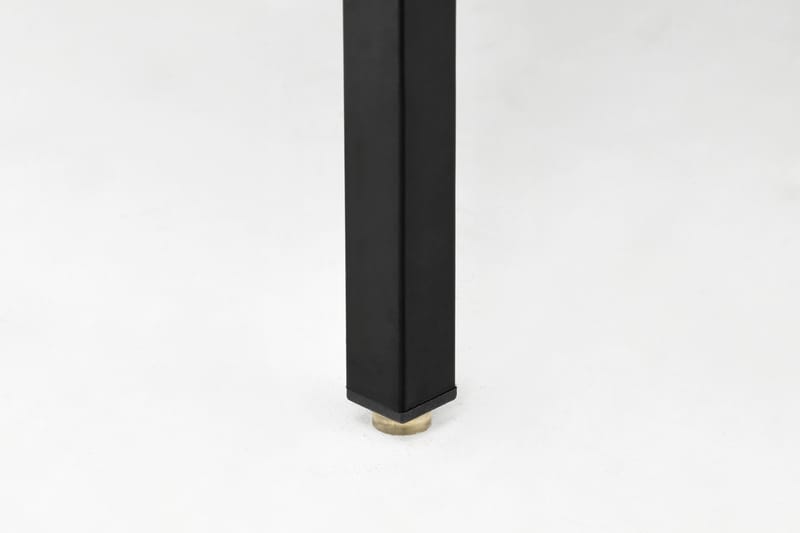 Marise Sidebord 50 cm Rund - Hvid/Sort - Lampebord - Bakkebord & små borde