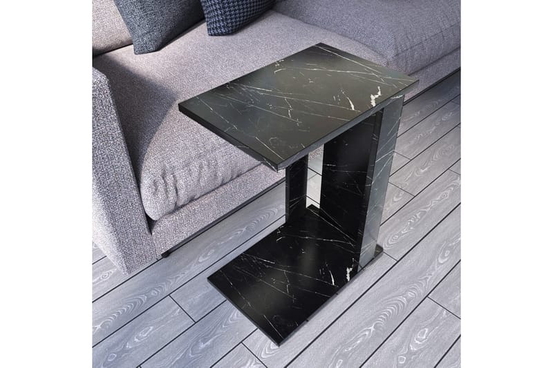 Mellberg Sidebord - Sort - Møbler - Borde - Aflastningsbord - Bakkebord & små borde