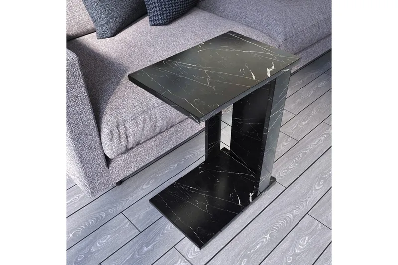 Mellberg Sidebord - Sort - Møbler - Borde - Aflastningsbord - Bakkebord & små borde