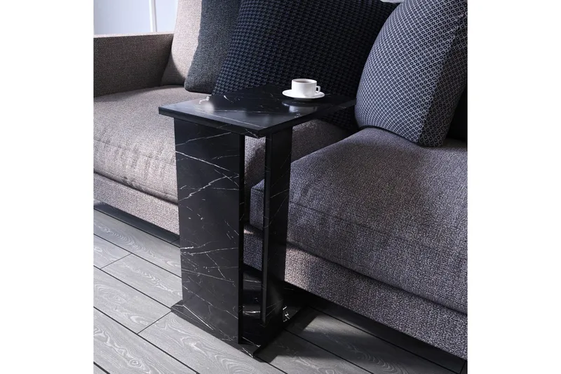 Mellberg Sidebord - Sort - Møbler - Borde - Aflastningsbord - Bakkebord & små borde