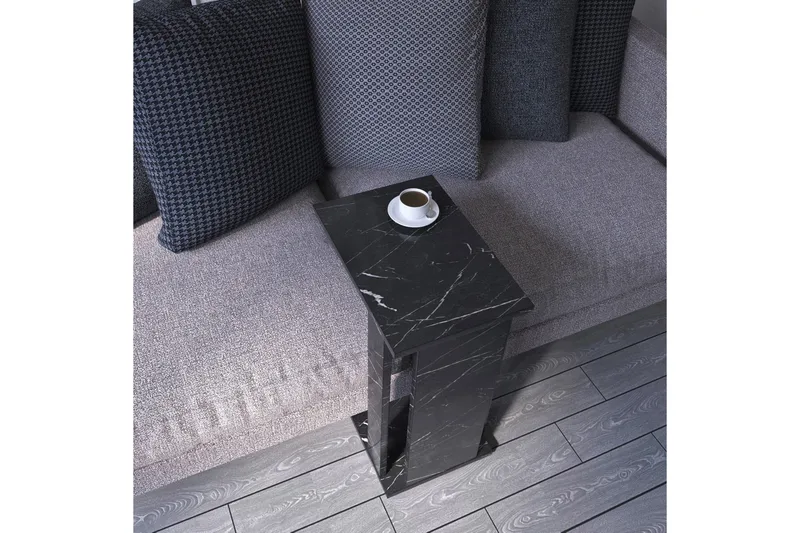 Mellberg Sidebord - Sort - Møbler - Borde - Aflastningsbord - Bakkebord & små borde