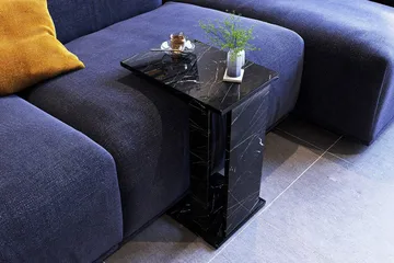 Mellberg Sidebord - Sort - Møbler - Borde - Aflastningsbord - Bakkebord & små borde