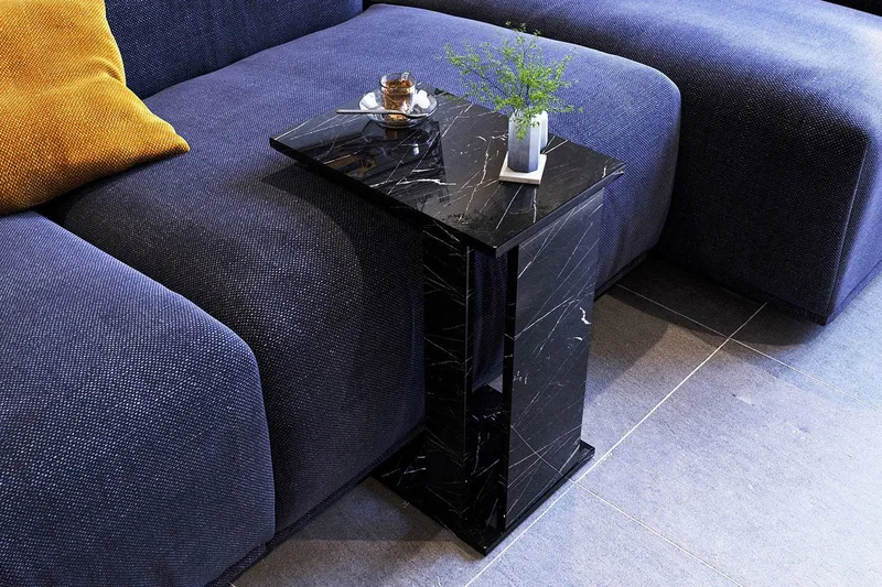 Mellberg Sidebord - Sort - Møbler - Borde - Aflastningsbord - Bakkebord & små borde